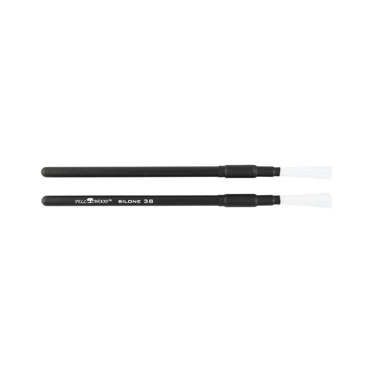 Pellwood 38 Silone Black Velvet Brush