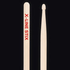 Pellwood X-Line 2B 30 Days Life drumsticks – butt end and tip