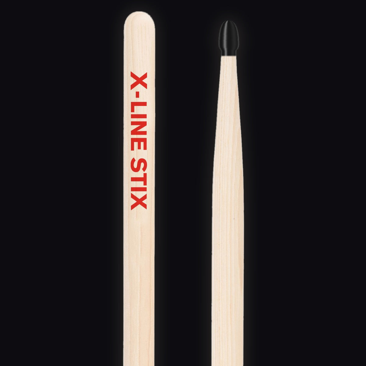 Pellwood X-Line 2B 30 Days Life drumsticks – black nylon tip