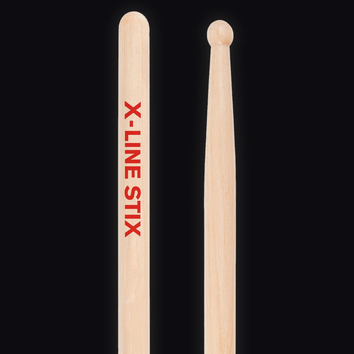 Pellwood X-Line 3A drumsticks – butt end and tip