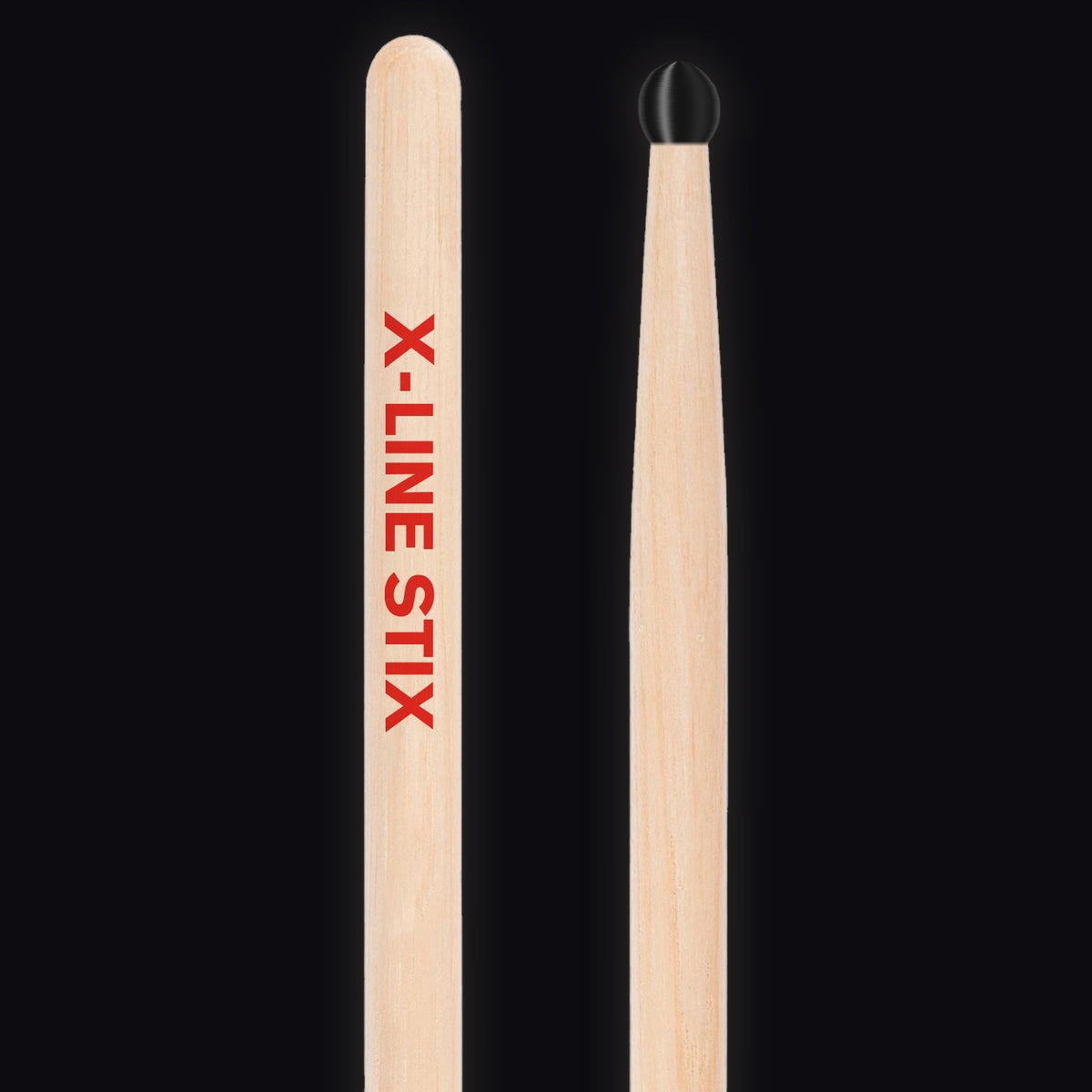 Pellwood X-Line 3A drumsticks – black nylon tip