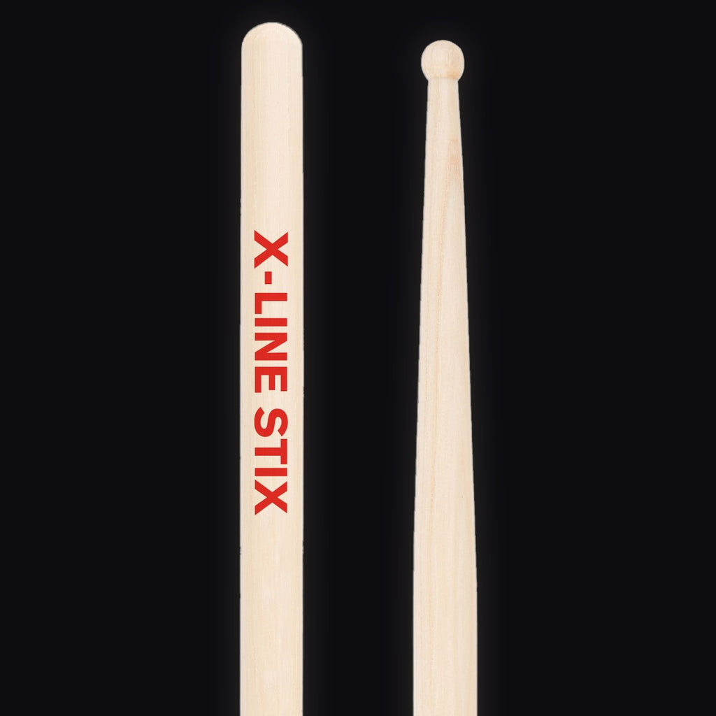 Pellwood X-Line 5D Custom drumsticks – butt end and tip