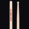 Pellwood X-Line 7A Extra Slim drumsticks – butt end and tip