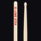 Pellwood X-Line Jazz Model drumsticks – butt end and tip